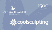 Load image into Gallery viewer, Derma Health Skin & Laser CoolSculpting Gift Card
