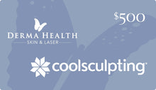 Load image into Gallery viewer, Derma Health Skin &amp; Laser CoolSculpting Gift Card
