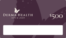 Load image into Gallery viewer, Derma Health Skin & Laser Gift Card