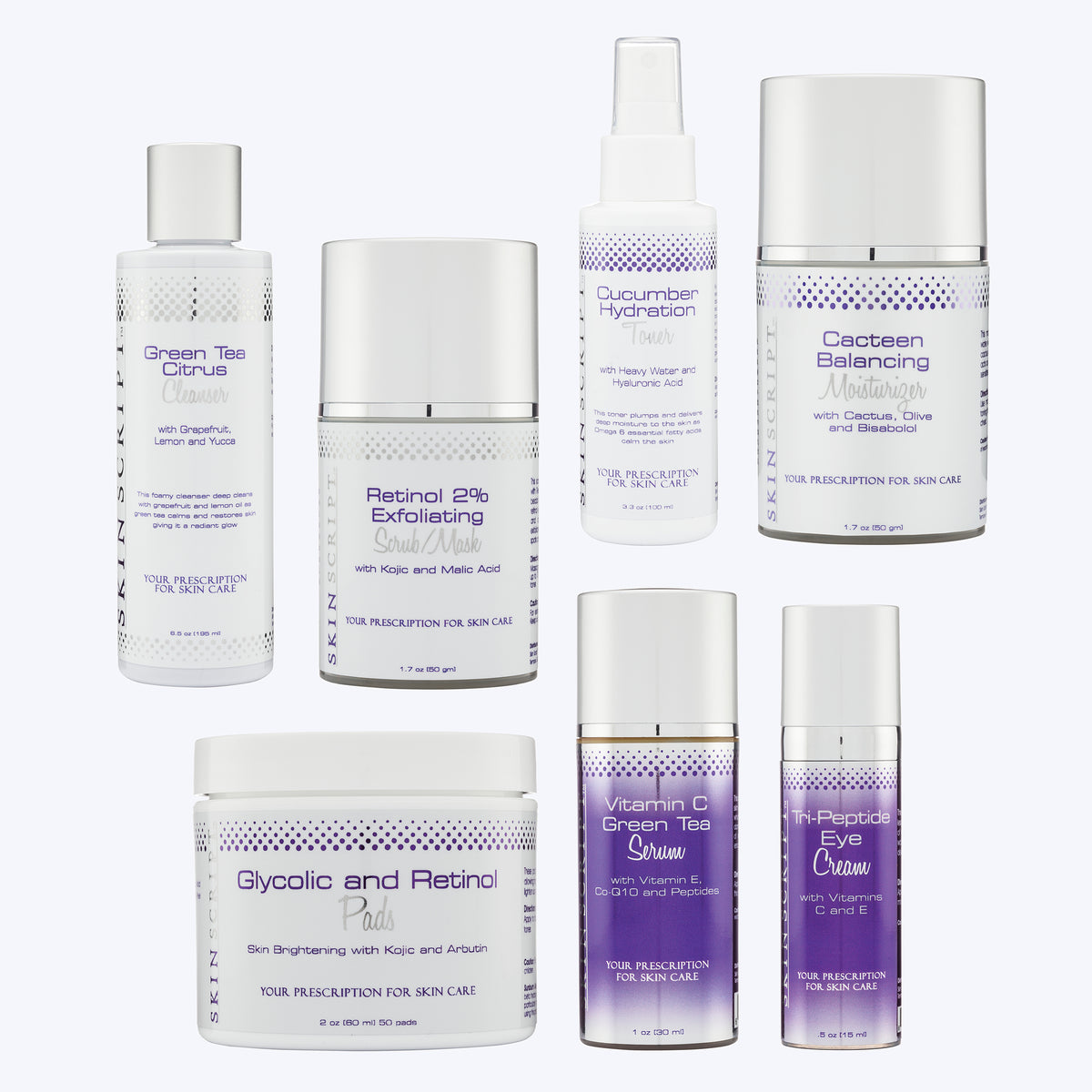 Skin Script Home Care Essentials Kit For Normal/Combination Skin – Shop ...